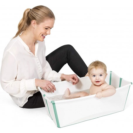 STOKKE Flexi bath vaschetta bagno pieghevole con riduttore per neonati