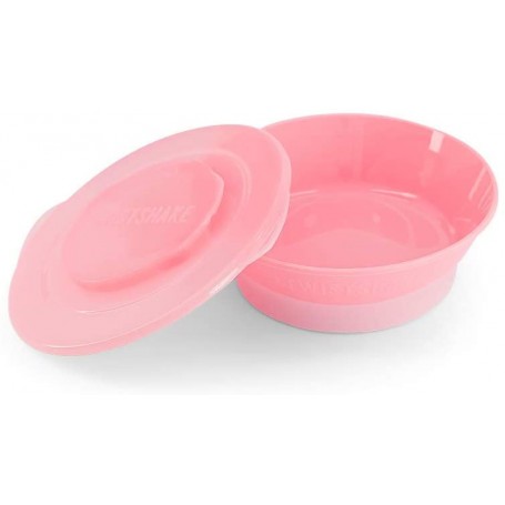 TWISTSHAKE - CIOTOLA PER BAMBINI IN SILICONE 6M+ ROSA PASTELLO